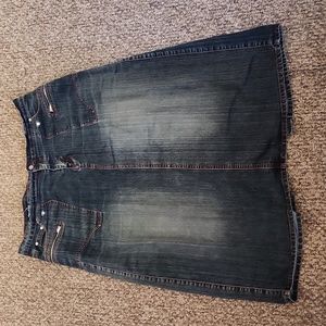 Luxury Blues Denim Skirt Size 23/24